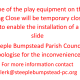 Notice: Some play equipment closed for new slide installation; contact clerk@steeplebumpstead-pc.gov.uk for information.