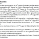 A list of road closure notices with dates, locations, and reasons for the temporary traffic closures.