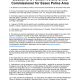 Black and white notice about the Essex Police, Fire and Crime Commissioner election with key dates and instructions.