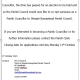 A notice for a Steeple Bumpstead Parish Councillor vacancy with contact details and disqualification criteria.